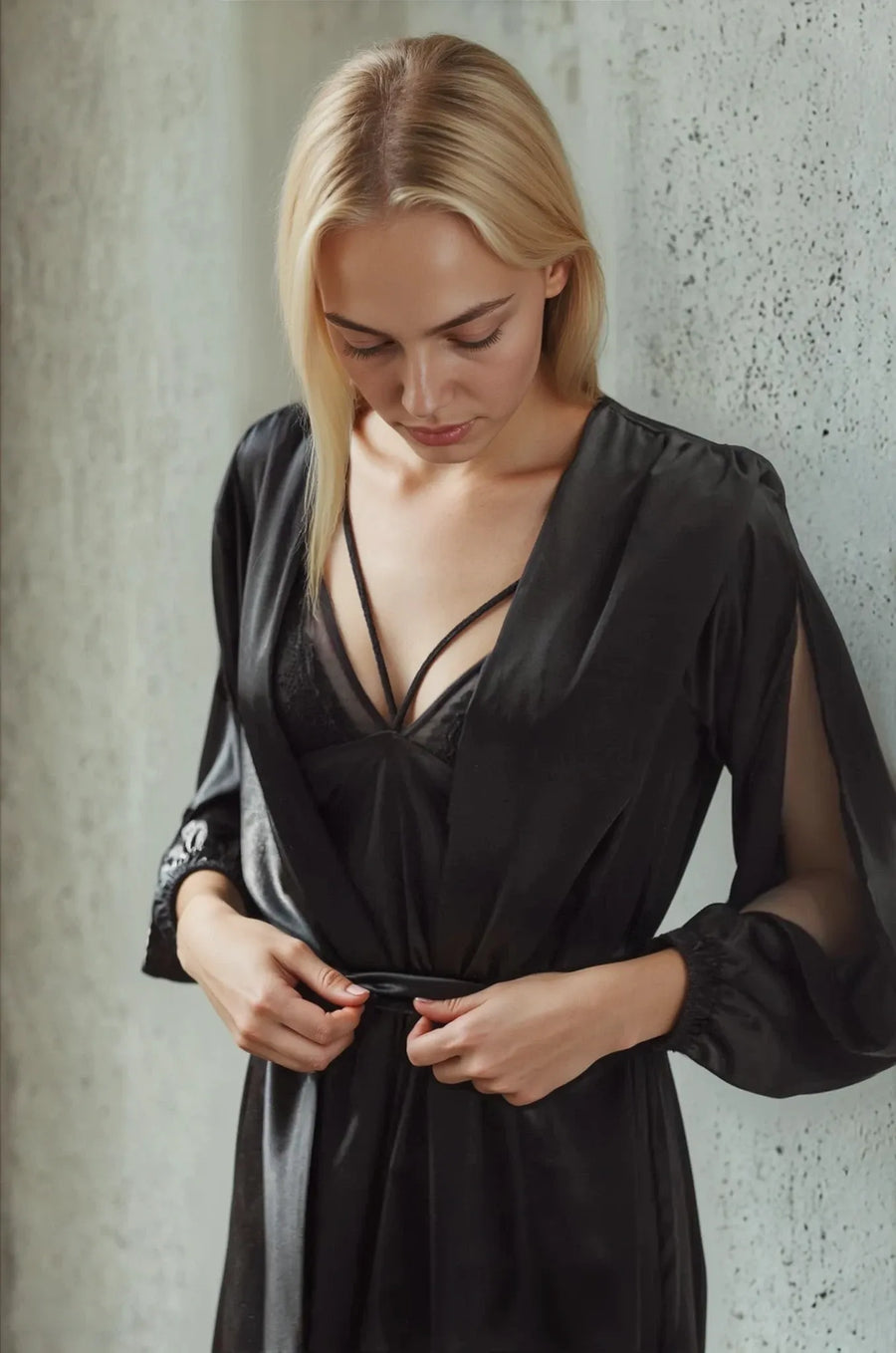 Hedvábný župan Elysia